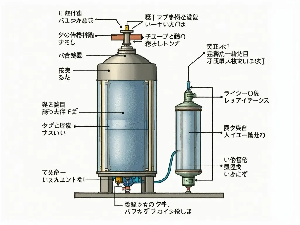 アキュムレーターの基本的な構造